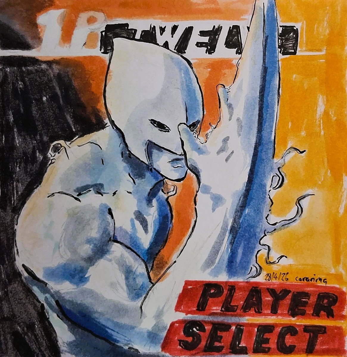 Corarima1's tweet image. Daily 30 minute sketch 1182: Twelve

#Streetfighter