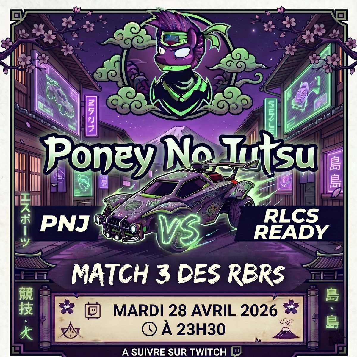 Poney No Jutsu E-Sport tweet media