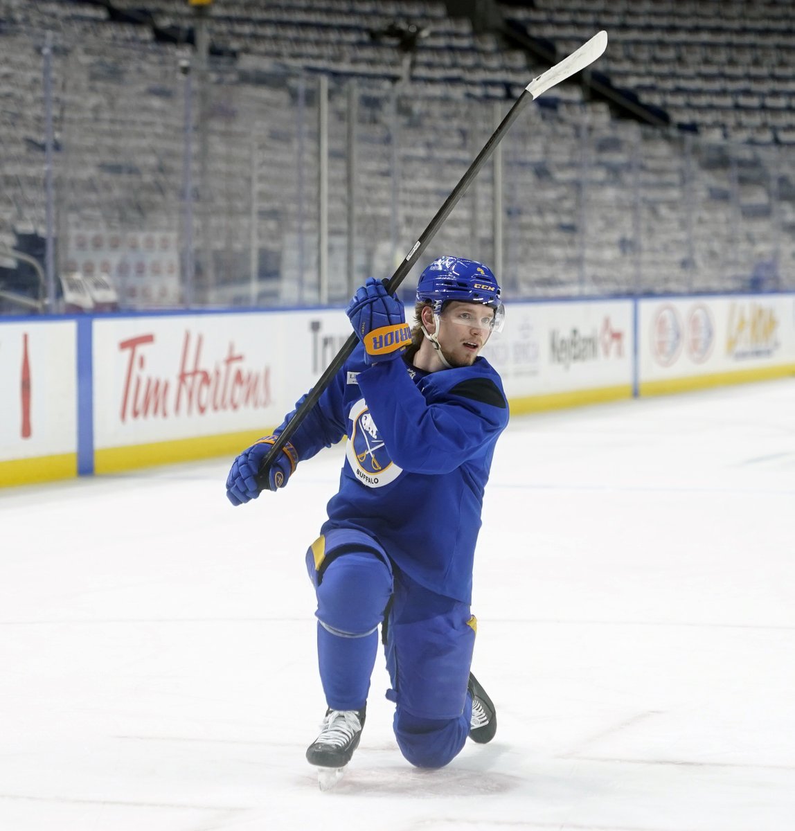 hsjrphoto's tweet image. #Sabres morning skate to prepare for Game five of the 2026 Stanley Cup Playoffs against the #Bruins.