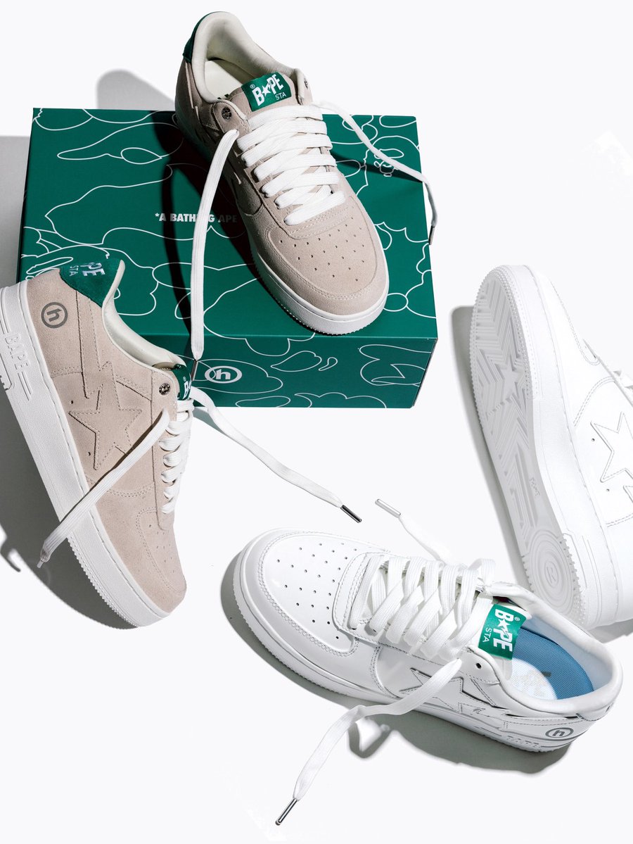 fullress's tweet image. 【2026年 5/2 発売】
HIDDEN NY x A BATHING APE BAPESTA (ヒドゥンニューヨーク ア ベイシング エイプ ベイプスタ)

fullress.com/hidden-ny-a-ba…