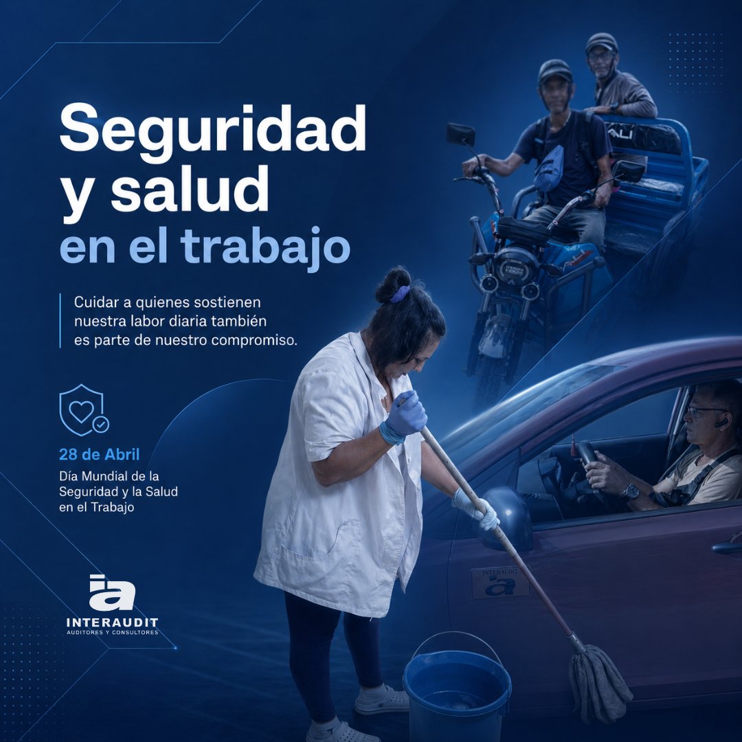 Interaudit_SA's tweet photo. Cuidar a los trabajadores también es fortalecer la organización.

La prevención y la atención al entorno laboral generan confianza, favorecen la estabilidad de los equipos y hacen posible un trabajo más seguro, ordenado y sostenible. https://t.co/BSFn8hka42