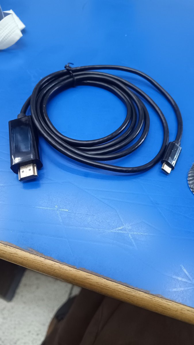 gmscomputers's tweet image. Type C to HDMI Cable 

All type of #Computer related
#Cables #Connectors #Convertors #Accessories available at:
GMSCOMPUTERS 
B-10, Basement, Bothra Complex, Bikaner 
Mobile: 9414140972