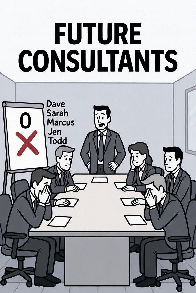 1ChannelManager's tweet photo. End-of-month forecast meetings be like… 😂

$0.  
$0.  
“I had a verbal…”  

Your manager drops MEDDPICC like it’s the Ten Commandments.

Which slide hit too close to home? Drop it in the comments 👇

#FutureConsultants #SalesHumor #MEDDPICC #EnterpriseSales #B2BSales https://t.co/YRqreVlcF6