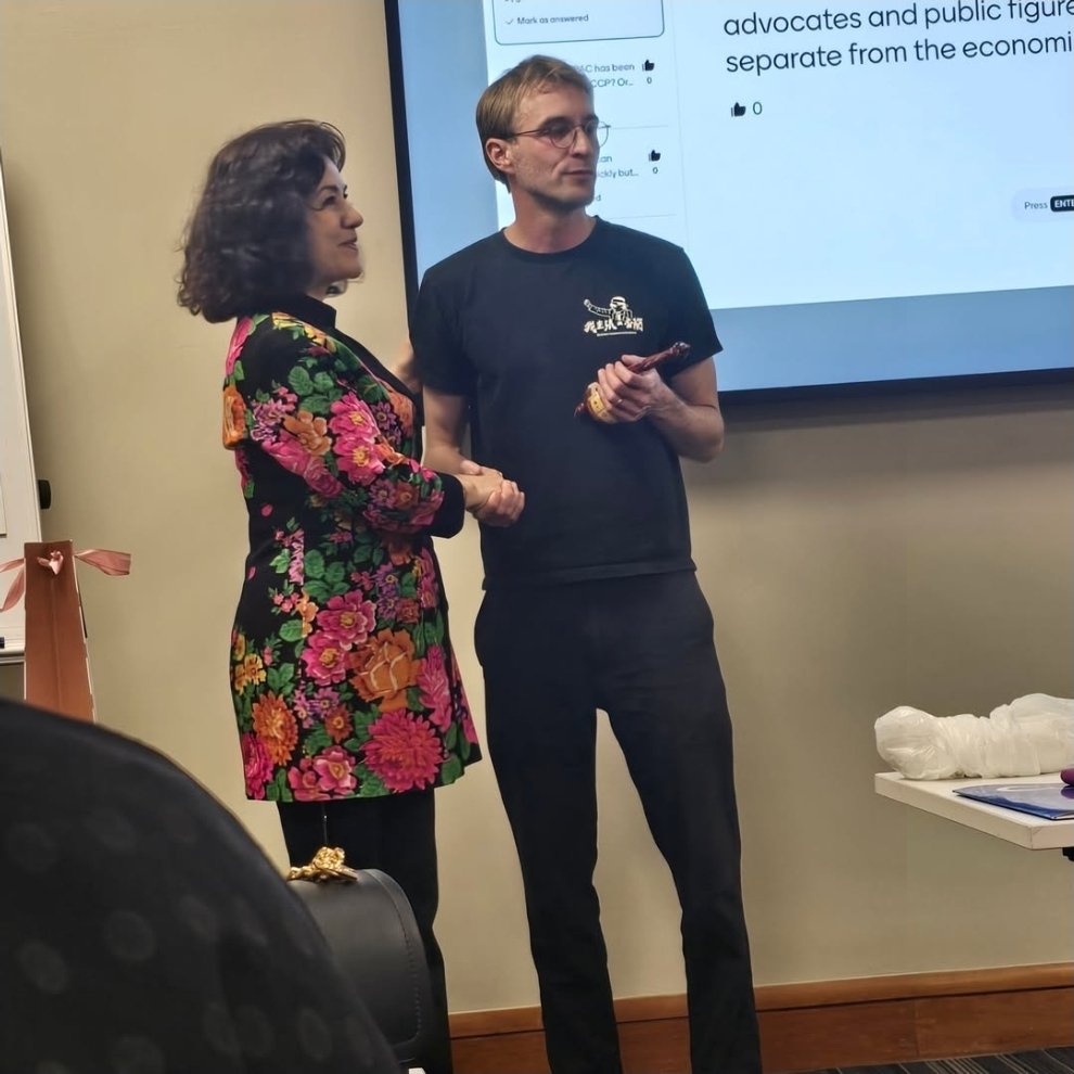 UyghurStop's tweet image. Last weekend, SUG attended an advocacy workshop in London hosted by @CUyghurs, building skills, networks, and strategies to strengthen Uyghur advocacy. #Uyghur #HumanRights

@MahmutRahima 
@lukedepulford 
@RushanAbbas 
@ipacglobal