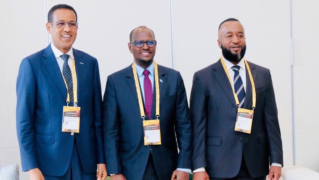 SomaliainKenya's tweet image. Somali Delegation led by Minister of Petroleum &amp;amp; Mineral Resources @DahaShire attended  the #Kenya Mining Investment Conference and Expo (#MICE) 2026. #Somalia is stepping forward with untapped mineral wealth, a regalatory reform-driven agenda, clear vision for responsible growth