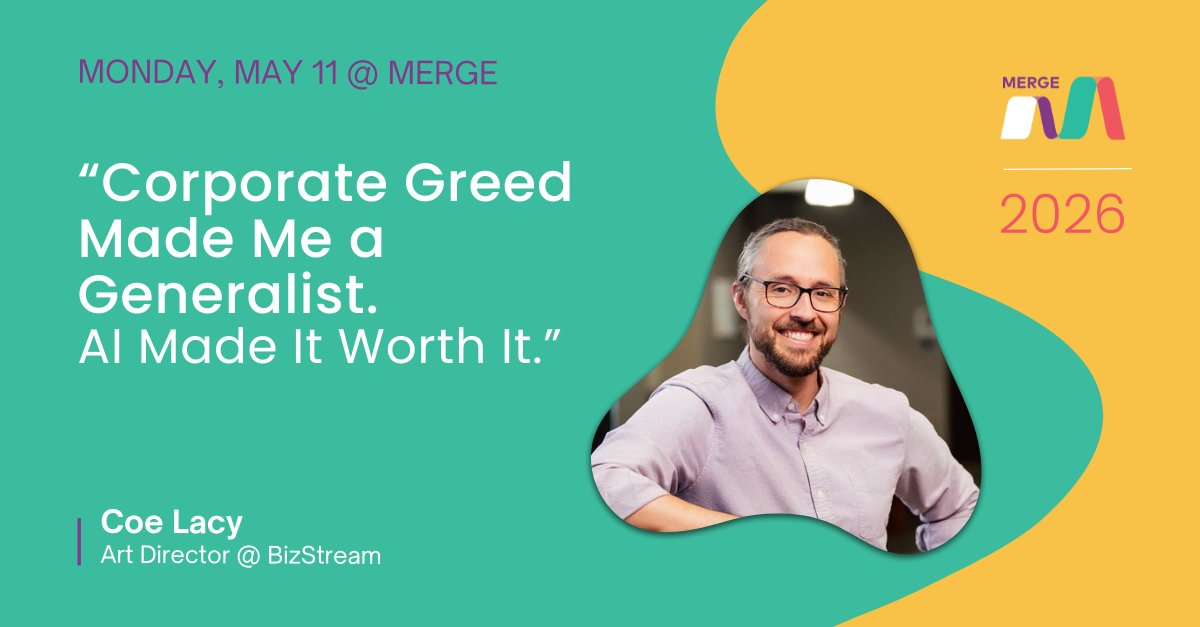 softwaregr's tweet photo. Coe will be a great addition to Merge! See you May 11th: https://t.co/P1TwICiGoD https://t.co/JnyzWbcK1B