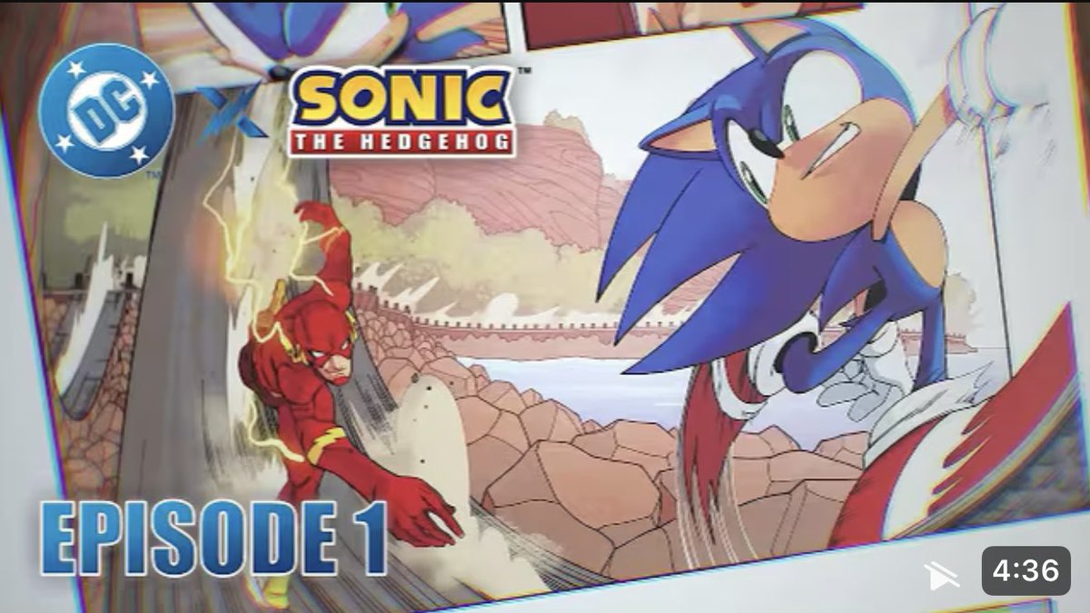 IDWSonicNews's tweet image. DC X Sonic the Hedgehog is being uploaded to the @DCOfficial YouTube channel as a motion comic, “animating” the comic panels and adding sound effects to the story.

“Chaos Crisis, Part 1” is out now!

#DCComics #Sonic