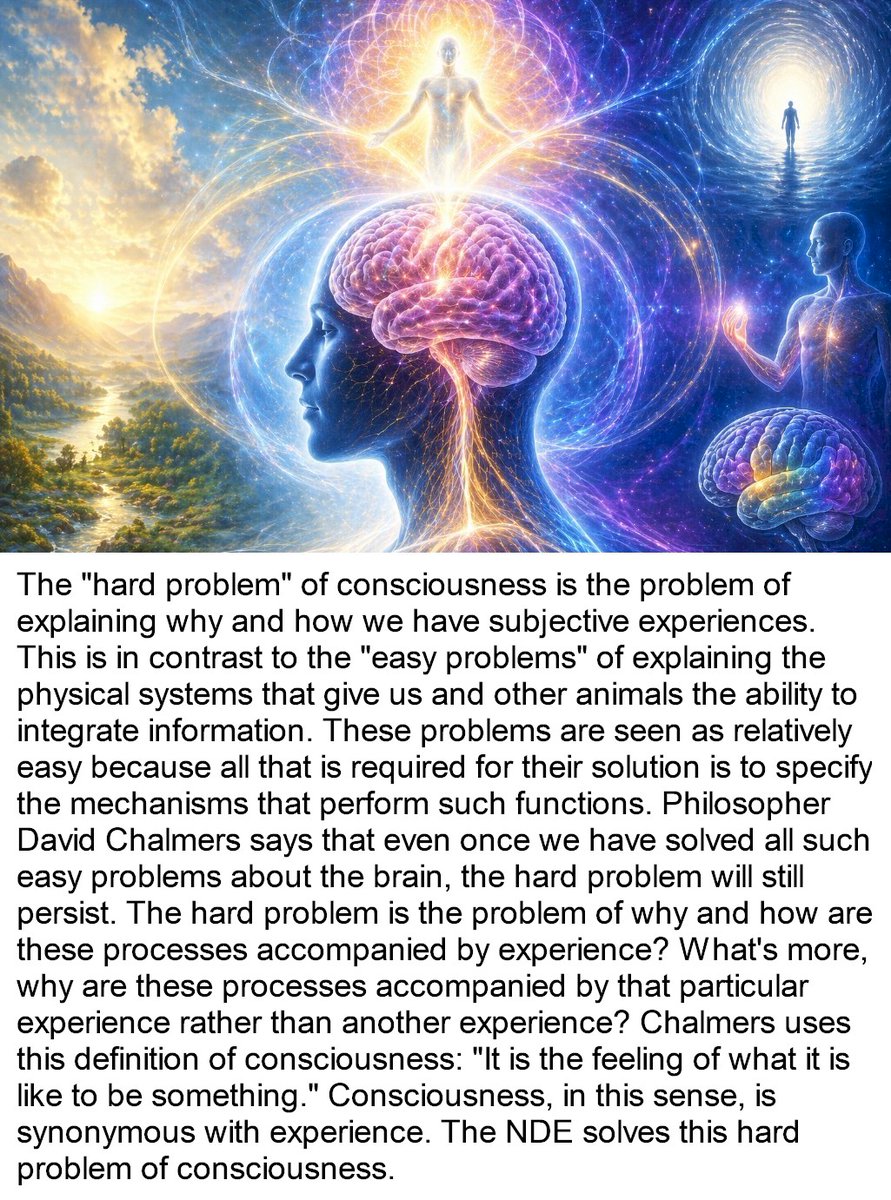 neardeath's tweet image. Near-Death Experiences Solve the Hard Problem of Consciousness | near-death.com/near-death-exp… | #NDEs #afterlife #consciousness