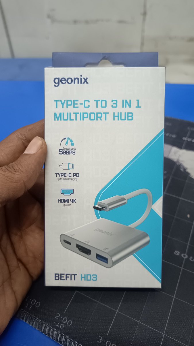 gmscomputers's tweet image. Type C to HDMI+ USB+ TYPEC

All type of #Computer related
#Cables #Connectors #Convertors #Accessories available at:
GMSCOMPUTERS 
B-10, Basement, Bothra Complex, Bikaner 
Mobile: 9414140972