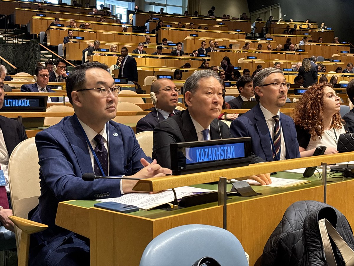 Permanent Mission of Kazakhstan to United Nations tweet media