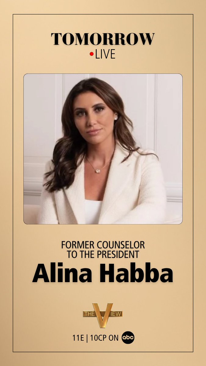 The View tweet media