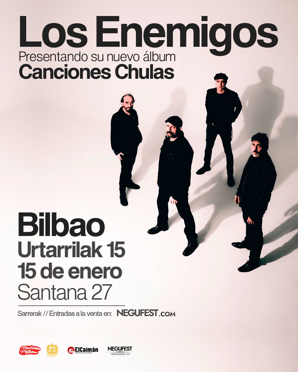 revueltaenemiga's tweet photo. Volvemos con muchas ganas, con Canciones chulas y el poder liberador de la música.

🎟 Entradas a la venta el próximo jueves a las 12h. https://t.co/EWHcGOvI1g