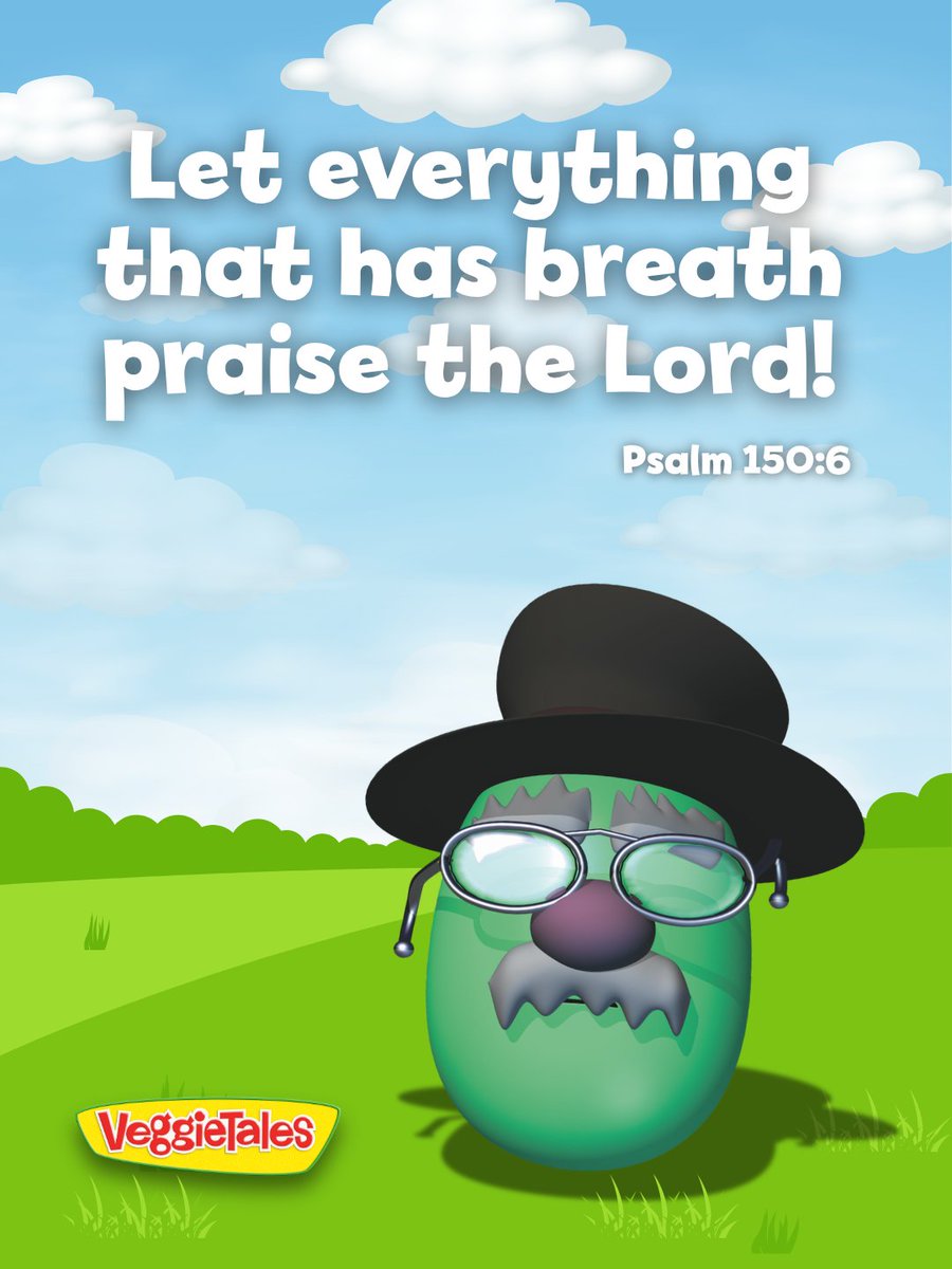 VeggieTales's tweet photo. If you’ve got breath… you’ve got a reason to praise!! (READ THAT AGAIN!)
#VeggieTales #Praise #ReasonToPraise #Encouragement https://t.co/q1EORfm5QH
