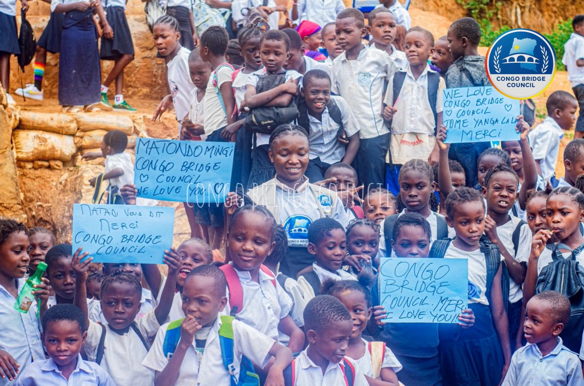 CBCOUNCIL01's tweet photo. Education is the foundation of change.
Every child has a dream worth fighting for.
Our mission is to turn those dreams into reality.
Congo Bridge Council Team was in Kongo Central, empowering young people for a brighter future.
Together, we can change the world. Be part of it. https://t.co/BNFKlH2sA7
