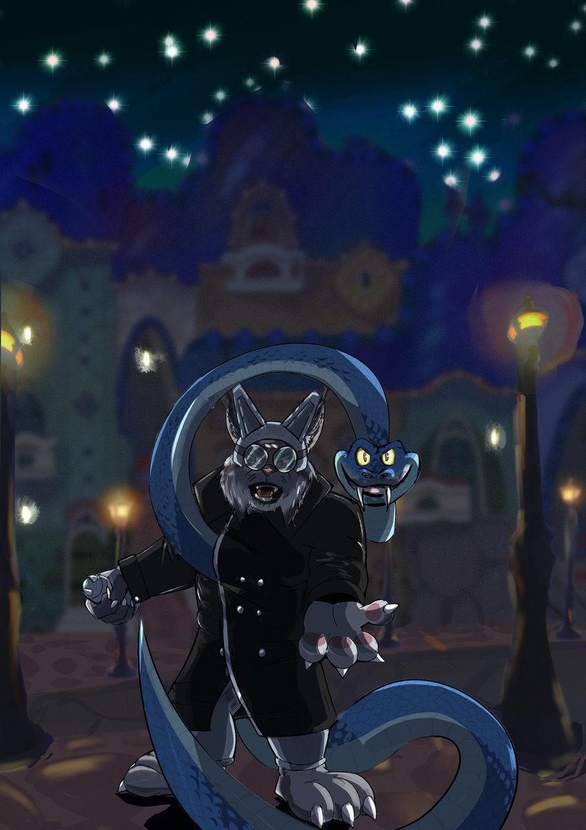 Nadlock68's tweet photo. In the final touch up stage for @randomwoohoo ‘s fanart for his Trilogy of Pawbert Garry fanfiction dubbed “ Scales in his Redemption” now moving to lighting phase.
For those interested , here is the link
https://t.co/0Moc8YXN1e
#pawbert #zootopia2 #gary #desnake #furry https://t.co/78aQFVzFv2