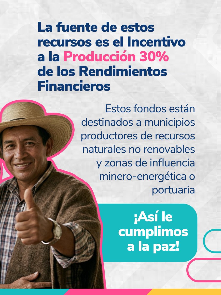 Regalias_gov's tweet photo. Más inversión para los territorios que más lo necesitan.
En la sesión 88 del #OCADPaz se aprobaron más de $23.400 millones para proyectos en 7 departamentos del país.
Energía, vivienda y desarrollo territorial para cerrar brechas y construir paz.
#RegalíasQueTransforman https://t.co/SHKYlnoUIi