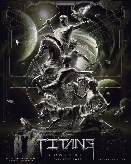 #BamBam of #GOT7 has been officially confirmed to perform at 'The Titan Concert' on June 20 and 21 in Thailand.