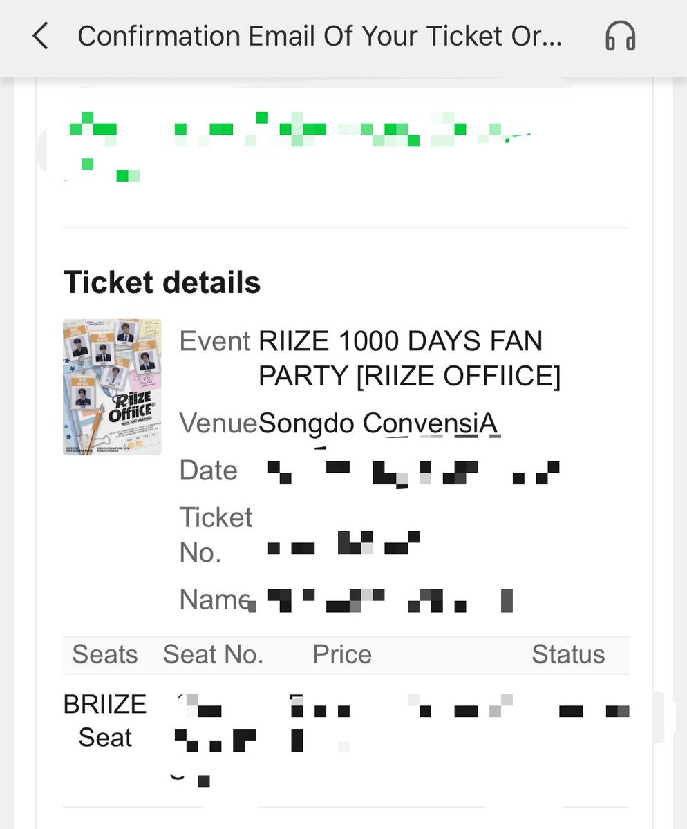 sameen1lton's tweet photo. RIIZE FANMEETING in Korea
라이즈 팬미팅 송도 막콘 양도

토요일 13:00 1회차

4구역 16열 + 30

현장 본인 수령 가능합니다 DM https://t.co/ygMl03XmEQ