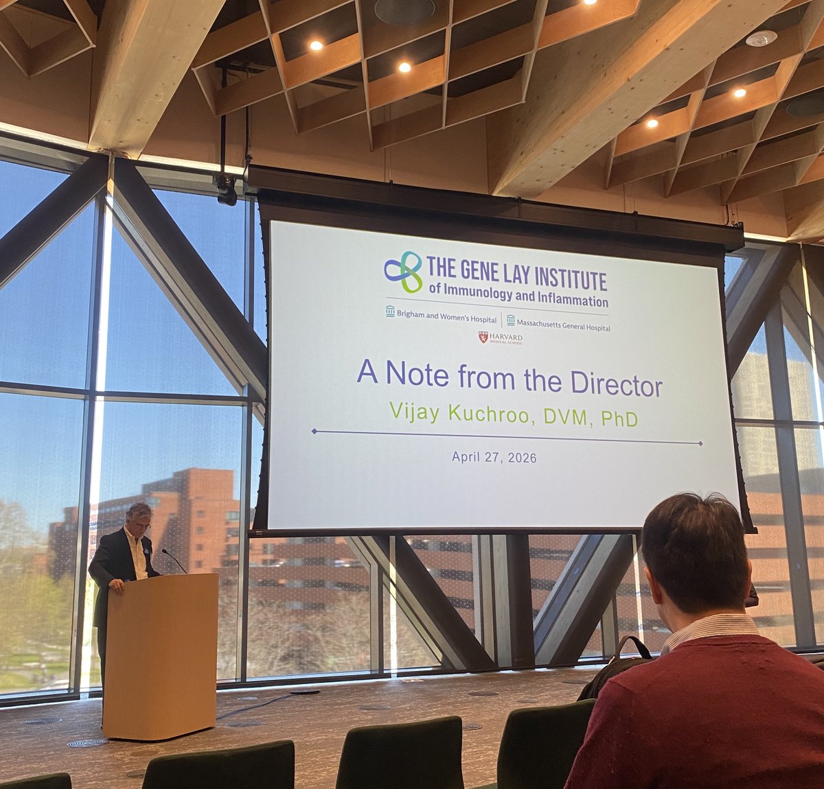 MinkyoungLee1's tweet photo. Yesterday, the inaugural Gene Lay Institute (GLI) retreat was held at Harvard Business School. It was a pleasure to join the gathering of all GLI scientists. @GeneLayInst https://t.co/IvslBYrsqa