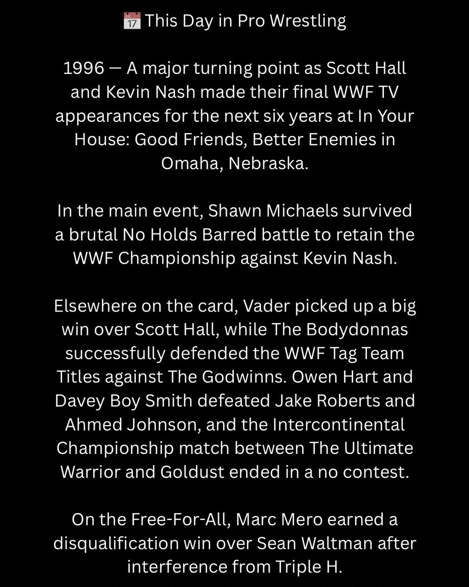 WrestlingFigGuy's tweet image. #thisdayinprowrestling #shawnmichaels #kevinnash #scotthall #wwe