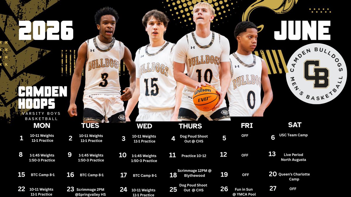 camden_hoops's tweet photo. June schedule! https://t.co/lW5xXkYj9K