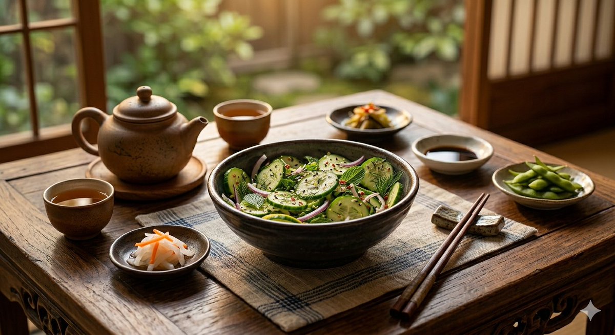 Culinari31's tweet image. Simple recipe 🥒 Ingredients: cucumber, sesame oil 👉 culinarirecipes.com #Easy