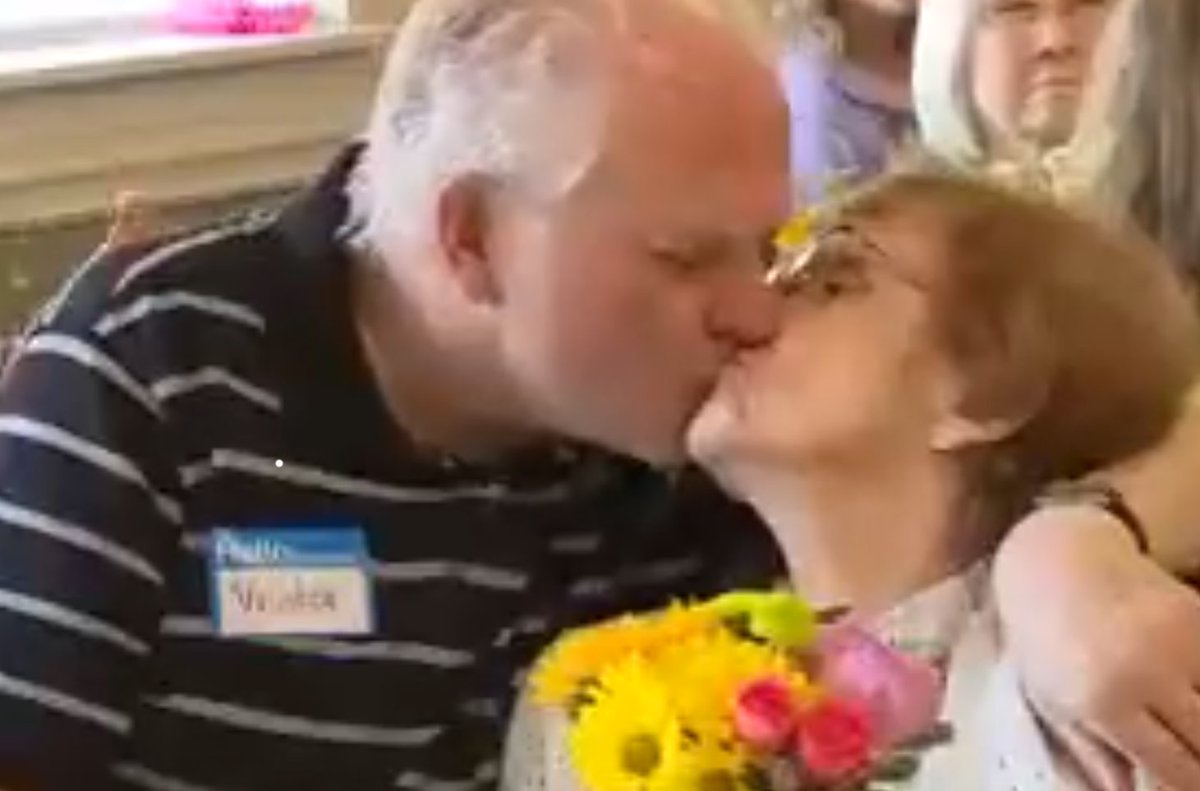 AnthemMemCare's tweet image. Dwight and Pat Pope celebrated 65 years of marriage with a beautiful vow renewal at Morningside Place Memory Care in Overland Park, Kansas. 
Watch the coverage of the ceremony on KSHB Channel 41:
youtube.com/watch?v=9vPVZB…
#MemoryCareEvents #WeddingVowRenewal #Alzheimers