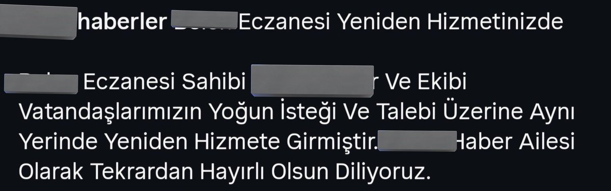 eczgeyik's tweet photo. Hahahahaha habere bak. Eczane ruhsatını 5 milyon TL'ye satıp daha sonra tekrar aynı yerde EYS'ye başvurup 88 puan ile atanmamış gibi. Bide vatandaştan gelen yoğun istek üzerine yazmışlar. Rezilsiniz rezil... https://t.co/ZUahi95e5F
