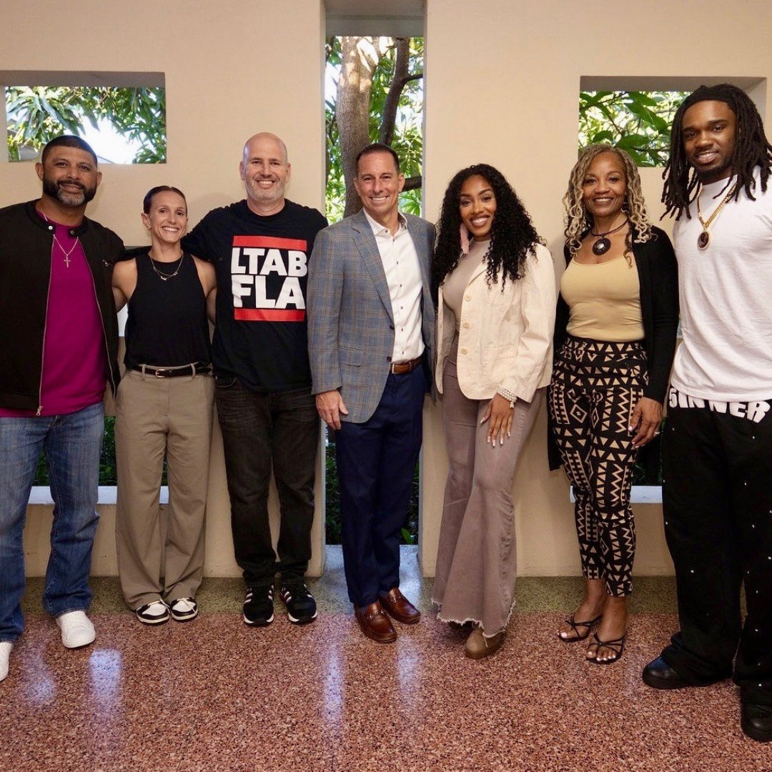 BrowardEdFound's tweet photo. We are proud to share that James A. Knapp, President &amp; CEO of the Broward Education Foundation, served as a judge at the UPS Team Finals of the 2026 Louder Than a Bomb Florida this weekend. https://t.co/1jxk5tdS7N