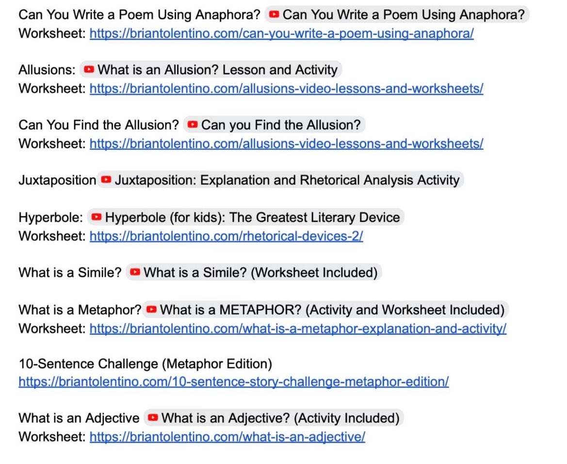 TolentinoTeach's tweet photo. Explore hundreds of ready-to-use resources you can share directly with your students!

Link: https://t.co/JYaJE8aQRo https://t.co/gPFi1vWQYR