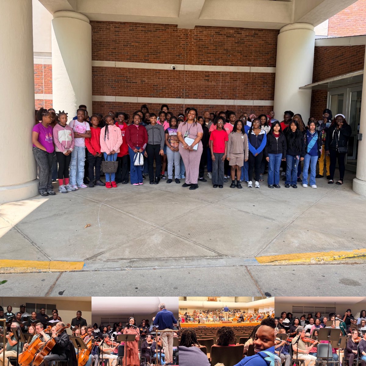 WestlawnTCS's tweet image. Our Star Choir took on Meet the Maestro with the @TSOrchestra! 🎻

Star Students witnessed A Time for Jubilee + performances by Laquita Mitchell &amp;amp; choirs from Tuskegee, Alabama State, &amp;amp; Stillman.

#WeAreWestlawn #FalconPride #ArtsInTCS 

@TCSBoardofEd 
@TCSArts