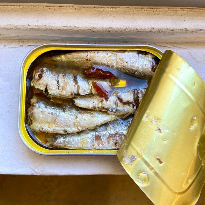 LoreCardenasX's tweet photo. ¿Qué ocurre si solo comes sardinas durante 5 días? 

Día 1: Tu cuerpo pasa de quemar azúcar a quemar grasa…🧵 https://t.co/GbzcRJcjpA