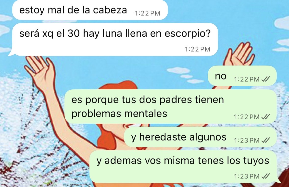 conversaciones con mi hermana