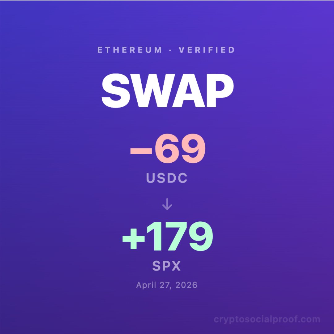 Crypto Social Proof (@CryptoProofApp) / Posts / X