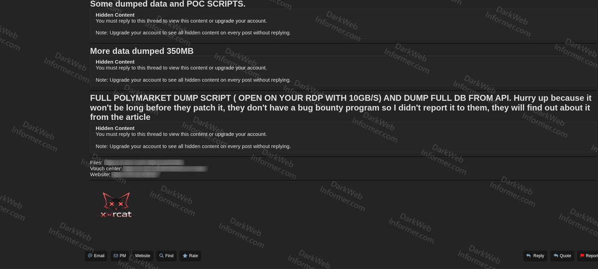 Dark Web Informer tweet media