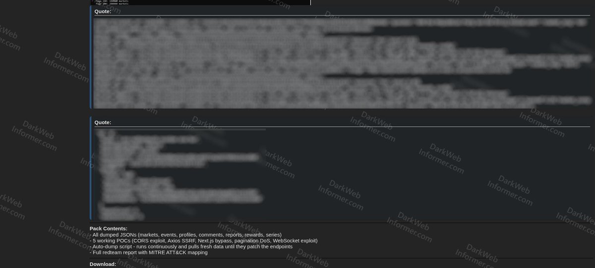 Dark Web Informer tweet media