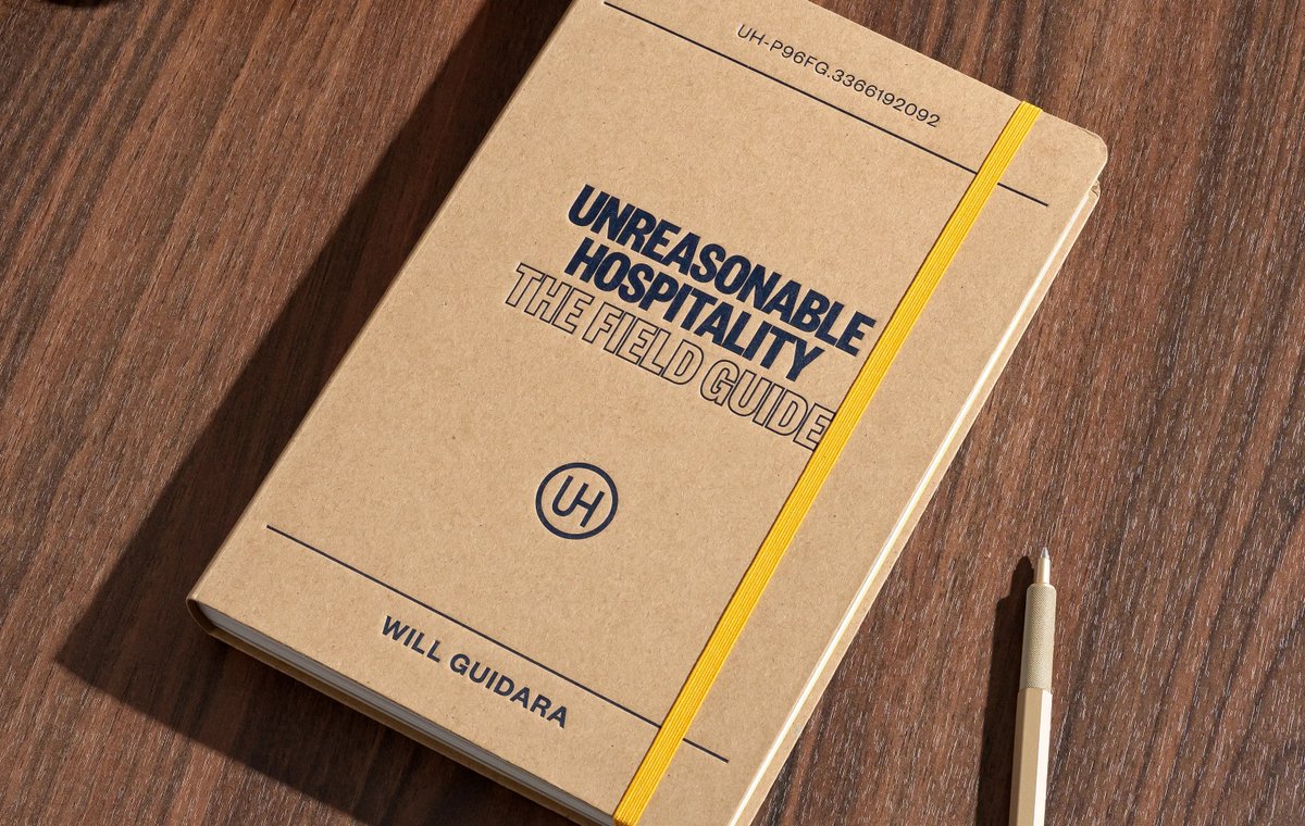 icreature's tweet photo. New Work! Unreasonable Hospitality: The Field Guide by Will Guidara / A Case Study https://t.co/tO1bbHuqwy https://t.co/66g72I6nmj