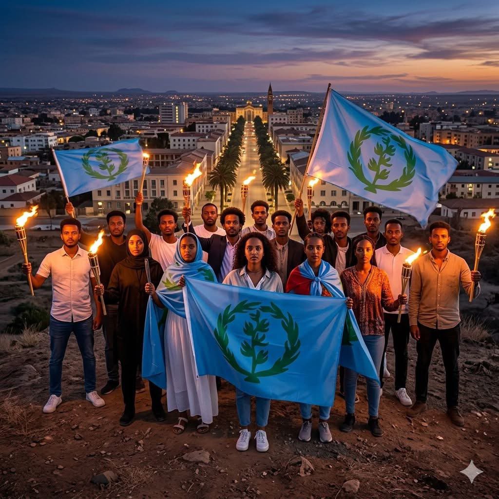Afiye1952's tweet photo. Washington, DC is hearing our voices loud and clear! The Eritrean Blue Revolution Front #EBRF continues to push for democracy, human rights, and an end to dictatorship. No more fear, no more forced labor, no more #PFDJterror. Together we will restore the #blueflag and build a free Eritrea.
#EBRF #RegimeChangeInEritrea #TransnationalRepression #BlueRevolution #Eritrea #NoMorePFDJTerror @POTUS @WSJ @MarioNawfal @BeyeneGerezghe1 @CmaDawit @BereketKahsai1 @EGerasouli35992 @BradSherman @darrell @KjetilTronvoll @TiborPNagyJr @martinplaut @mrubin1971 @SenateForeign @washingtonpost @senatorscarr @SenAdamSchiff @SenatorDurbin @tedcruz @DrJPPham @SenJeffMerkley @DrChTouati @UN_HRC @UN @hrw @amnesty @Habtishgreat @IntlCrimCourt @washingtonpost @BBC @AJEnglish @_AfricanUnion @afric_insde