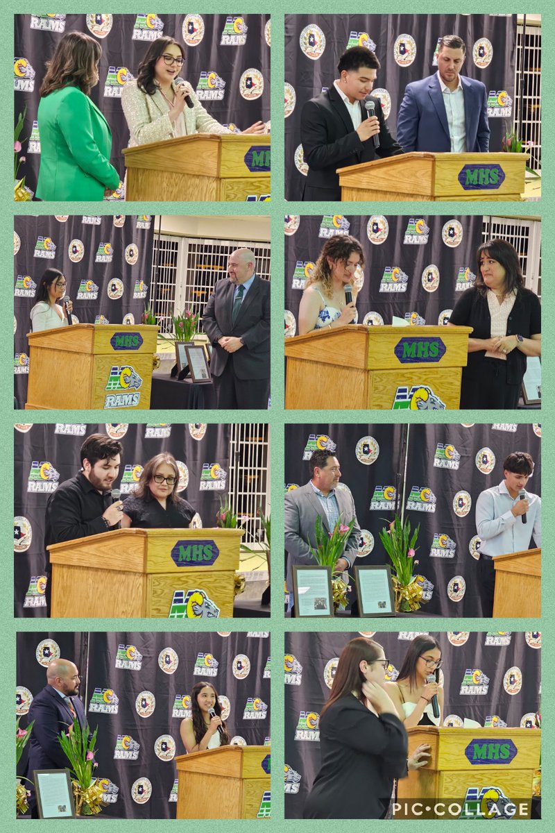 MontwoodHS's tweet photo. One of my favorite if not my favorite ceremonies.. top 15 dinner.  Honoring our top 15 seniors along with their honored educator.  The testimonials were Ramazing.  Not a dry eye in the house.  We are very proud of you #Earnyourhorns #RAMSUP #ALLIN https://t.co/xGOlGIxp6q