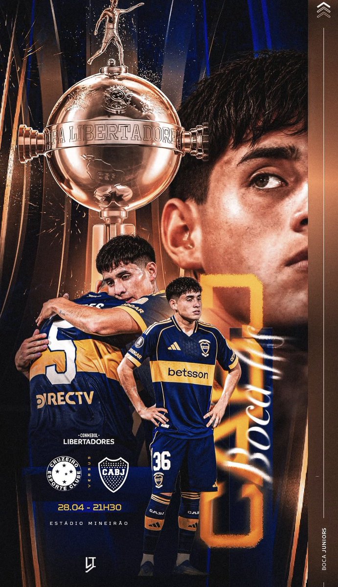 Dacooo10's tweet image. Es hoy💛💙 Vamos #bocajuniors

#cruzeiro vs #Boca
21:30 h ⏰