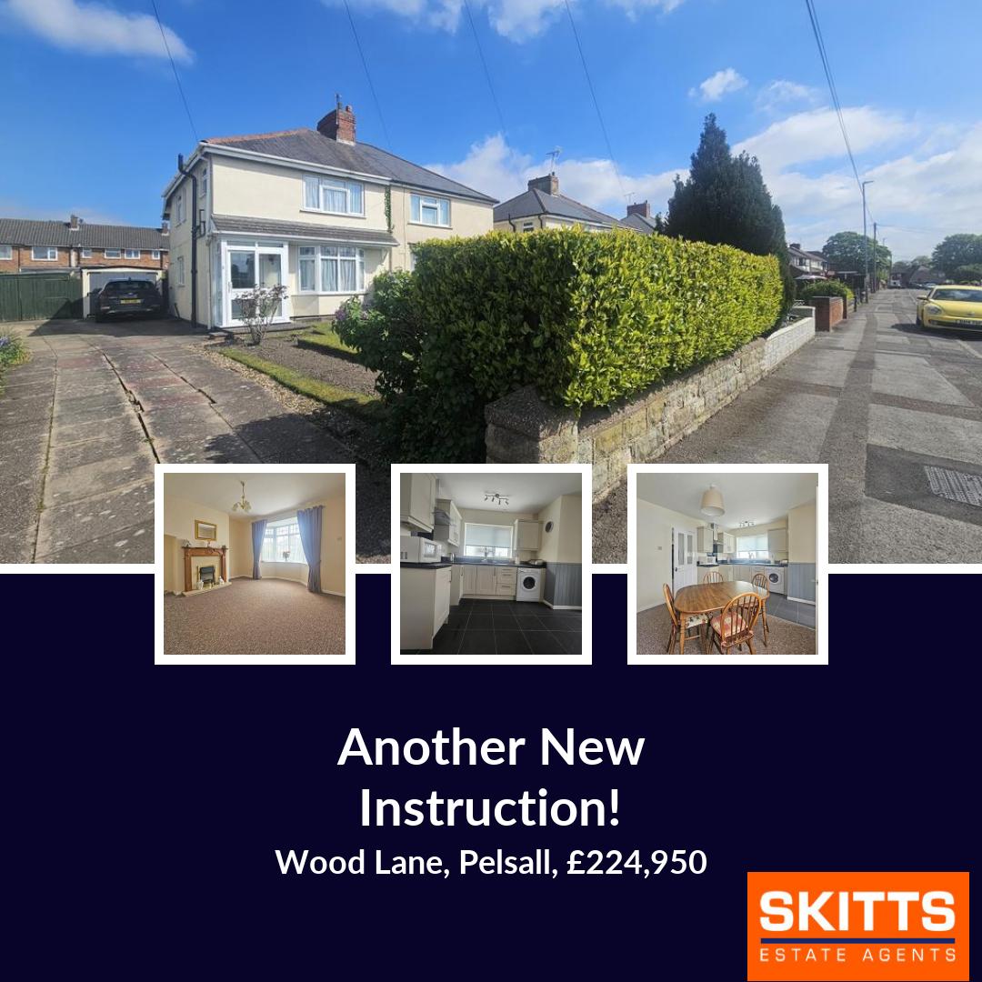 homesatSkitts's tweet image. 📍Wood Lane, Pelsall
🏡 3 bed Semi-detached House, £224,950
psh.pt/jv6d5sw

#skitts #propertyforsale #walsall #bloxwich #brownhills #cannock