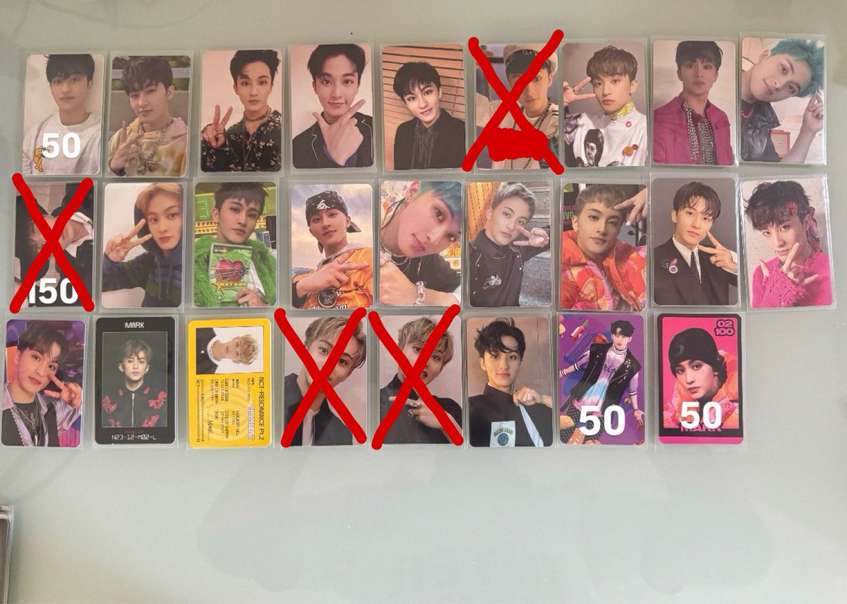 leesellingstore's tweet photo. พร้อมส่ง/wts🤍🌟

การ์ด มาร์ค mark
ใบละ 100 บาททุกใบ‼️ (ยกเว้นที่มีราคาติดไว้)

ส่งฟรี!🚗💨
รับผ่อน/มัดจำ/วอลเลท
สนใจ dm มาขอดูเพิ่มเติมได้เลยค่า🙇🏻‍♀️
#ตลาดนัดnct #ตลาดนัดอซท https://t.co/AD2rhZfMGK