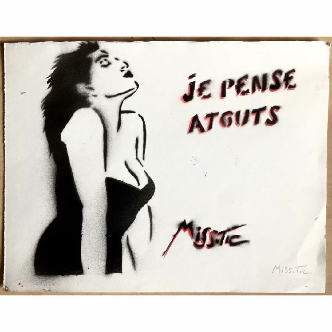 Laurent_Potelle's tweet image. Miss.Tic 

#StreetArt   🎨