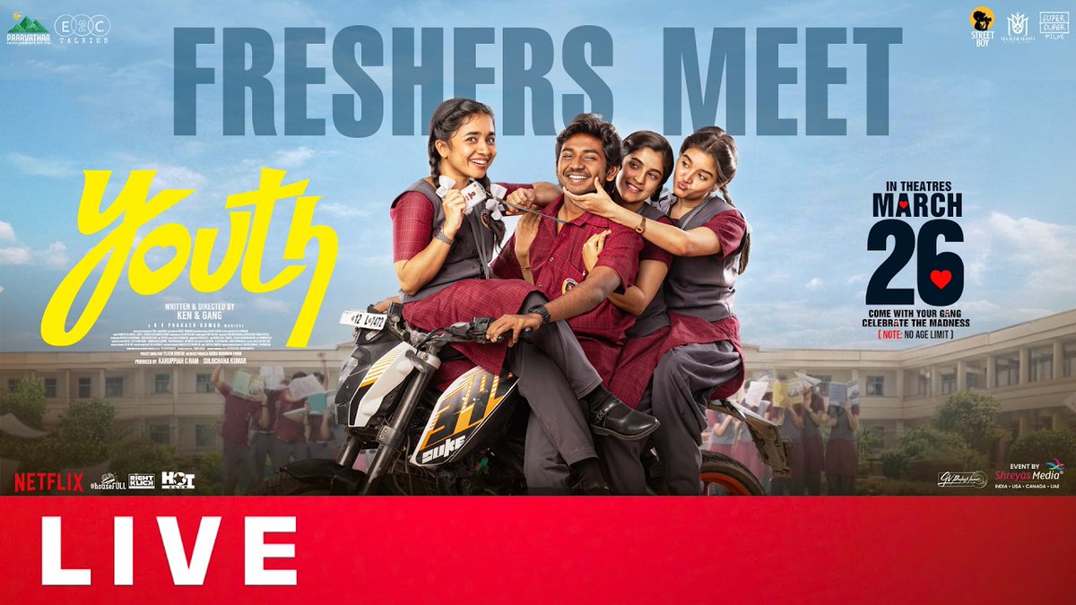 SCAnkitKumar1's tweet image. My review of the #Youth movie 
⭐⭐⭐⭐
Super entertaining movie 
Plot ham guess nhi kar sakte 
And superb performances 
#Kenkarunas salute 🫡 
Director 
Amazing job 
Worth watching 
#movies