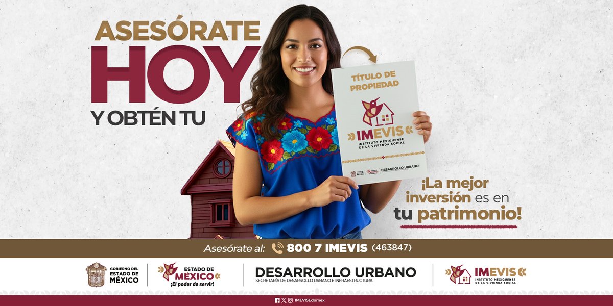 Instituto Mexiquense de la Vivienda Social tweet media