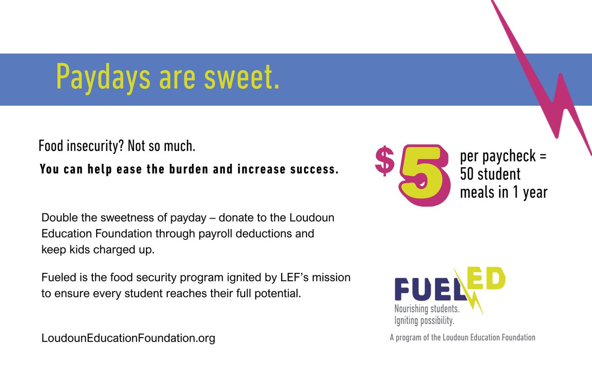 Loudoun Education Foundation tweet media