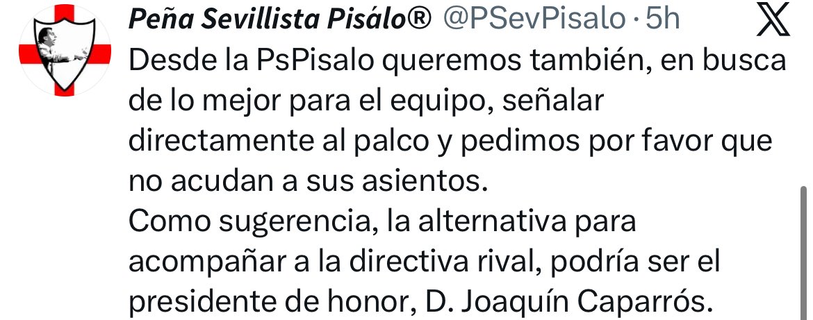 𝙋𝙚𝙣̃𝙖 𝙎𝙚𝙫𝙞𝙡𝙡𝙞𝙨𝙩𝙖 𝙋𝙞𝙨𝙖́𝙡𝙤® tweet media