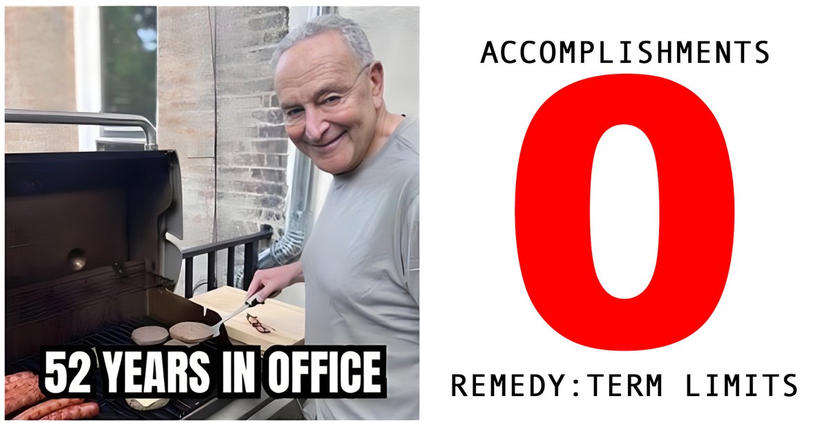 TermLimitsNow99's tweet image. That's rich coming from you, one of the biggest failures in American history and the reason we need #TermLimits! You do nothing, and have accomplished nothing.

#TermLimitsNOW