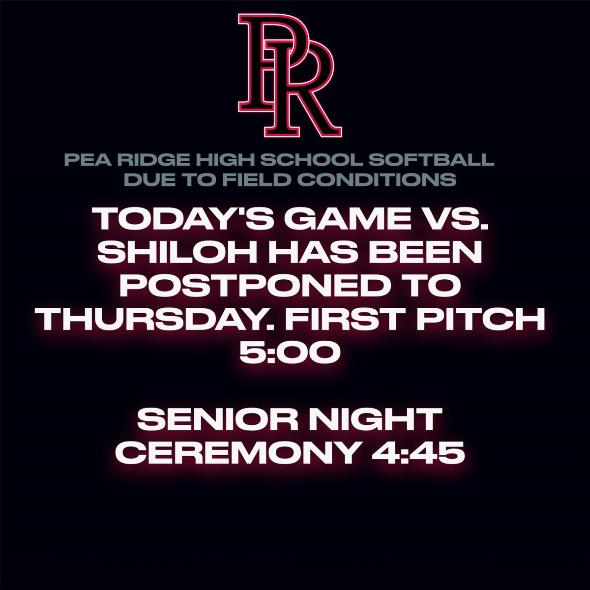 Pea Ridge Softball tweet media