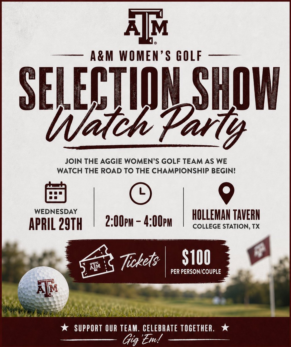 Texas A&M Women’s Golf tweet media